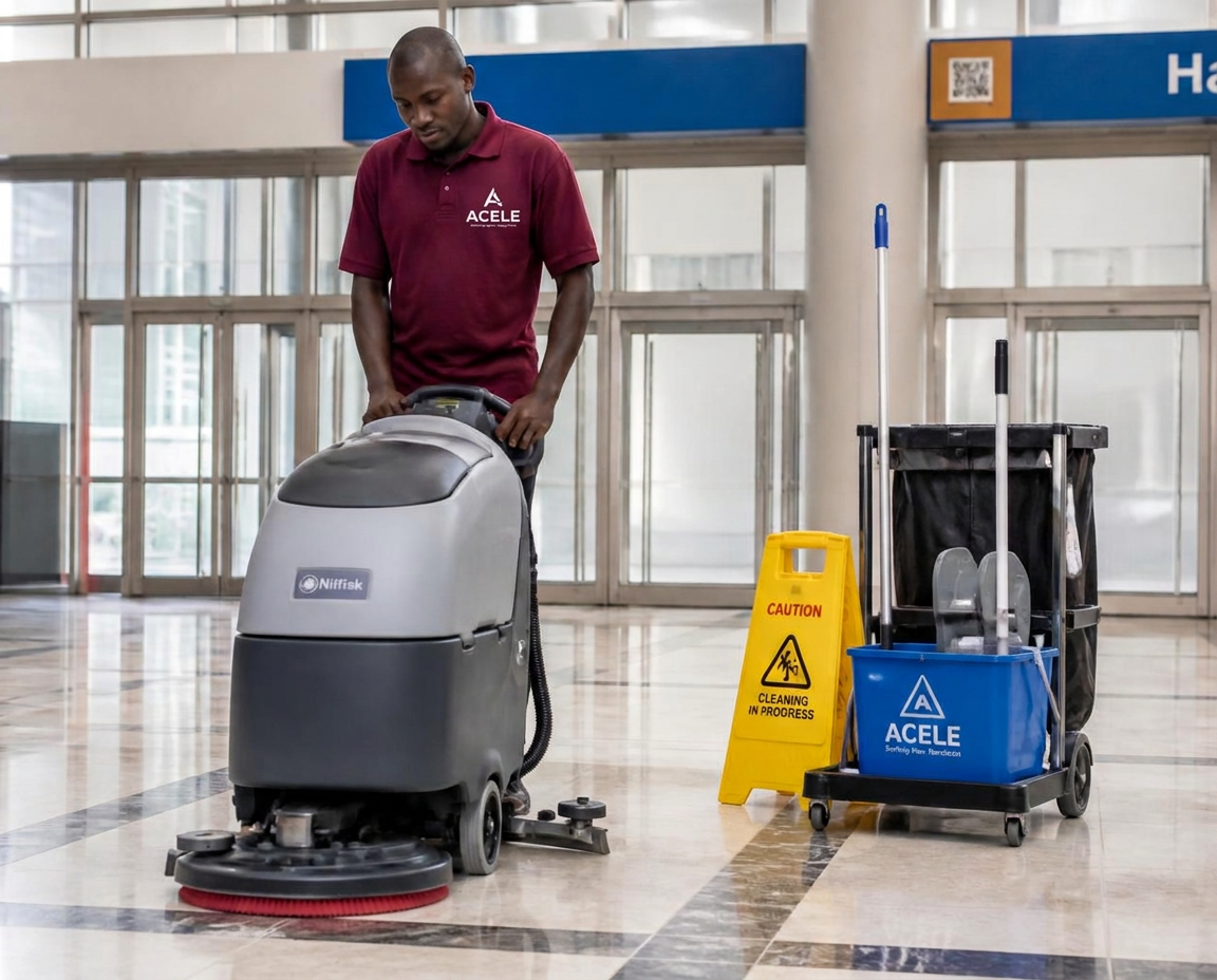 Modern industrial cleaning equipment