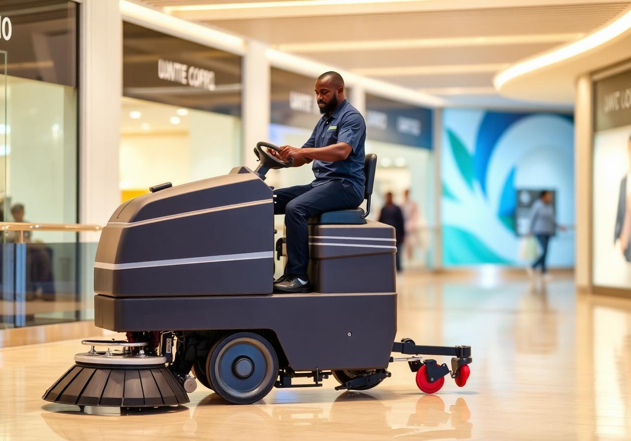Modern industrial cleaning equipment